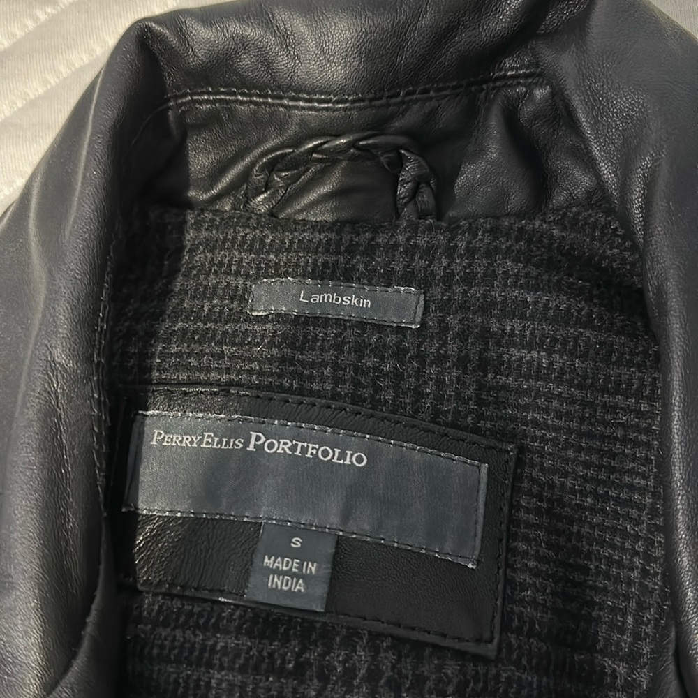 Perry Ellis Leather Jacket